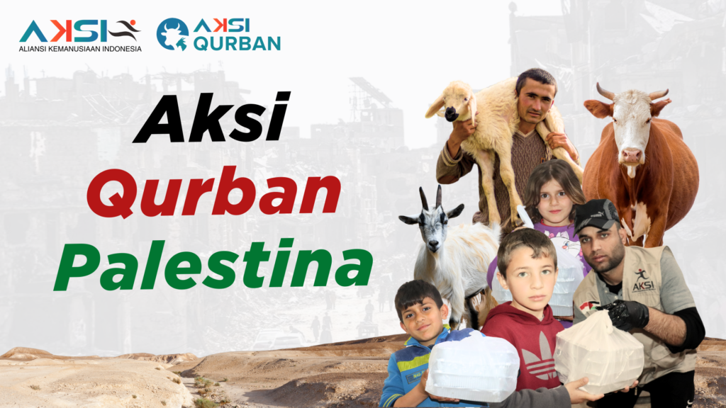 Desain Website Program Aksi Qurban Palestina