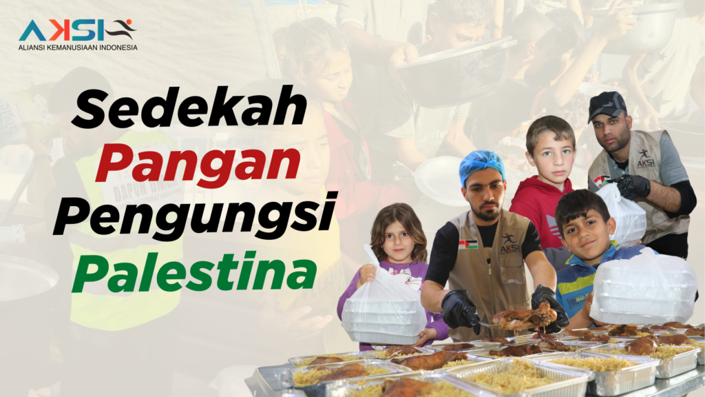 Desain Website Program Sedekah Pangan Pengungsi Palestina